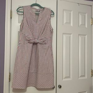 Red white and blue striped Vineyard Vines dress